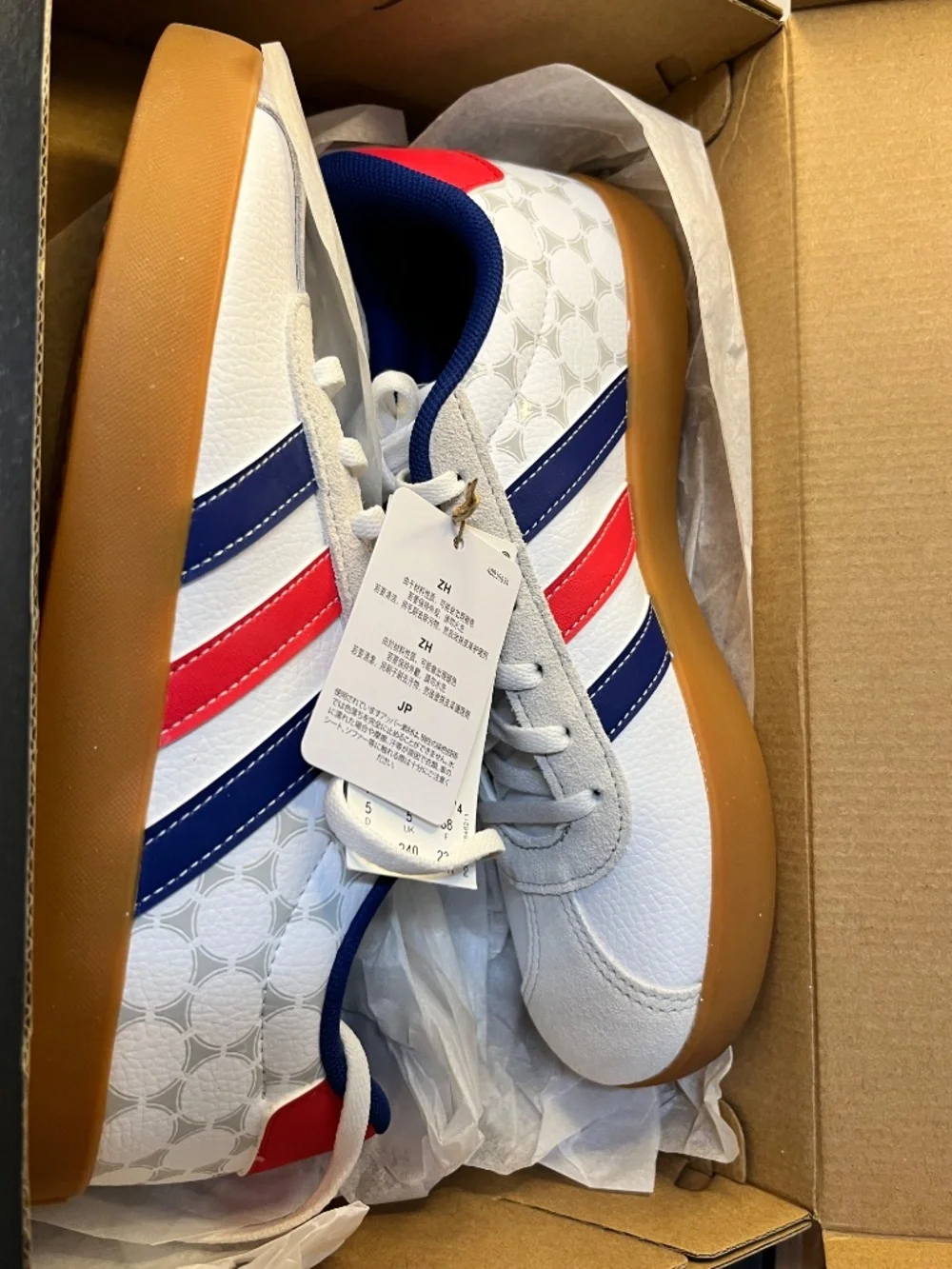 Adidas VL Court 3.0 Red White & Blue